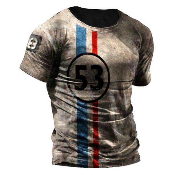 NEW! Men's distressed "Herbie The Love" Bug t-shirt. - Picture 1 of 7